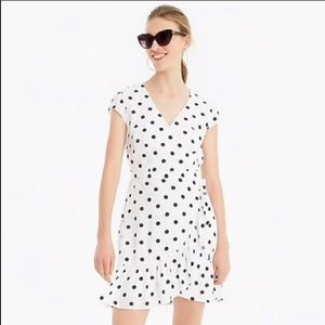J.Crew Ruffle Front Mini Dress
